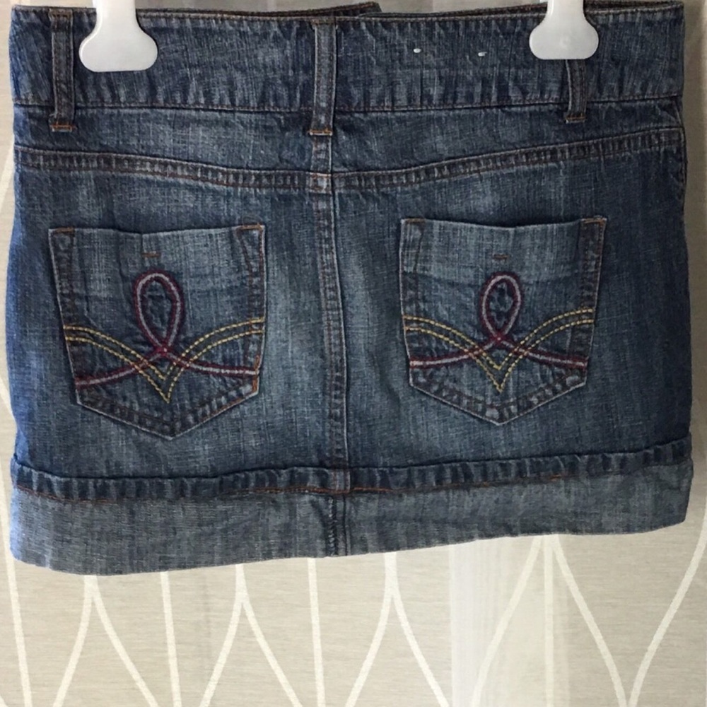 Mini skirt size 5 denim jean super cute